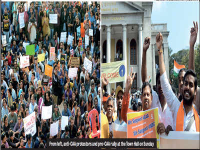 Bengaluru split over Citizenship Amendment Act