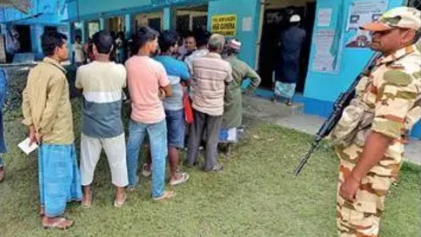 Repolling at 15 booths in West Bengal: At 86.9%, voter turnout dips below original state, district rate