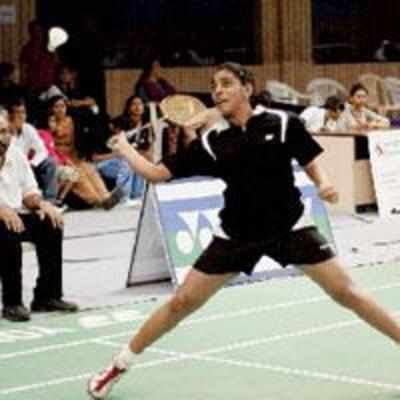Riya stands out in badminton