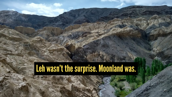 A trip to Lamayuru, the Moonland landscape, was never on my list, but what I found reaching there changed my...