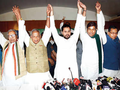 Grand Alliance declares allocation of seats in Bihar