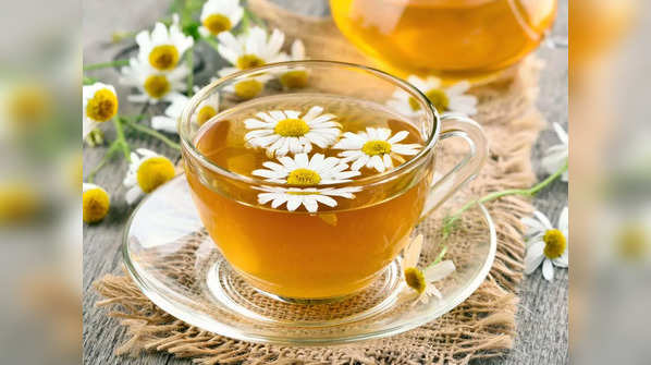 ​Chamomile Tea: Soothing sleep aid