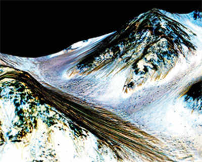 Evidence of flowing water found on Mars