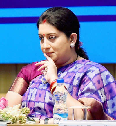 Oppn seek Smriti's apology on 'objectionable' comments in RS