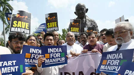 How Congress continues to exert pressure on PM Modi to speak in Parliament on Manipur violence