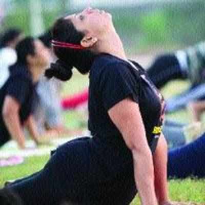 'Yogathon' held to mark World Health Day