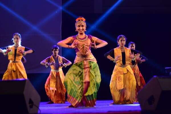 Bhavana Reddy's performance at Cyber City Convention in Hyderabad