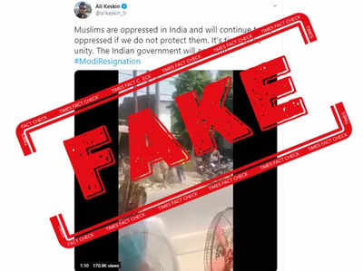 Fake alert: Incident of domestic violence in UP falsely shared as oppression of Muslims in India