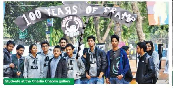 Film Festival held in Kirori Mal College in Delhi