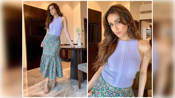 Photos: Shraddha Kapoor is a stunner in THIS chic ensemble for 'Baaghi 3' promotions