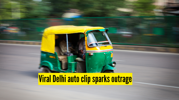 Viral video shows Delhi auto driver allegedly offering illegal services to foreign tourist; social media demands action