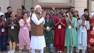 'Modi nahi jayenge' slogan raised at PM's Gujarat event; Congress retorts, 'you wish!'