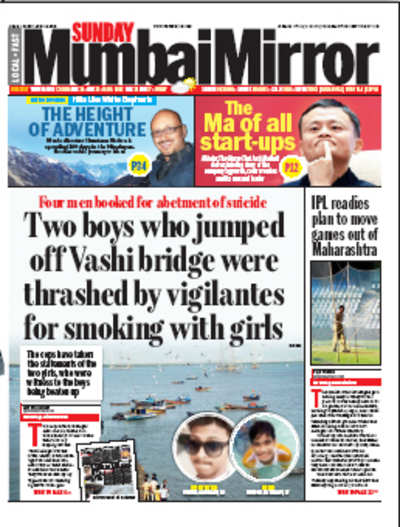 Vashi bridge suicide: Two held; lookout for two others