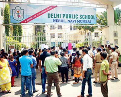 Parents protest steep fee hike by DPS Nerul