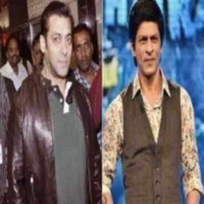 Salman and Shah Rukh's paths cross again