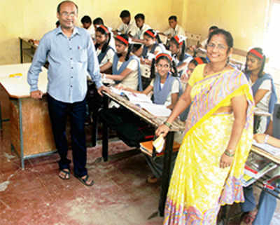 Madhuri and Devendra Bhoir: Their island of learning