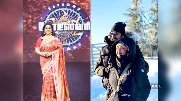 From earning appreciation from former-CM Dr. Karunanidhi and Amitabh Bachchan to hosting Kodeeswari; a look at Radikaa Sarathkumar’s glorious TV journey