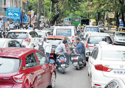 Procession brings traffic to a halt