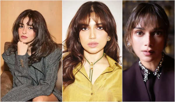 Bangs make a sharp comeback