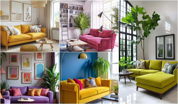 Highlighter sofas are lighting up living rooms