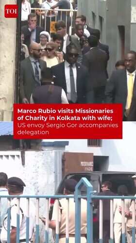 Marco Rubio Visits Missionaries Of Charity In Kolkata