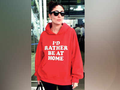Snapped: Kareena Kapoor makes a statement with her t-shirt