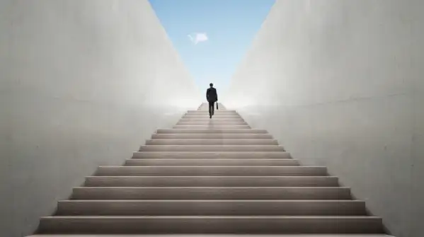 Take the stairs, but carry something