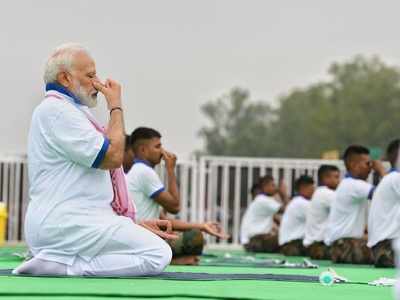 Digvijaya Singh takes a dig at PM Modi over Yoga day celebrations, calls it a media event