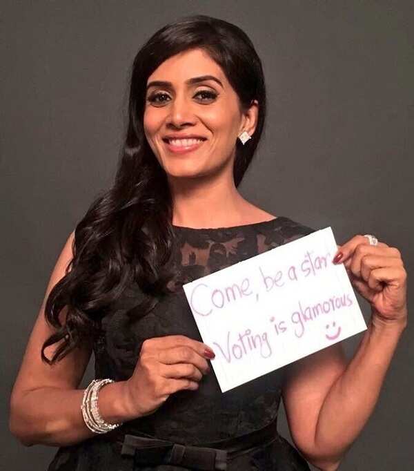 Actress Sonali Kulkarni urges fans to vote