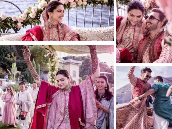 These pictures of Ranveer Singh and Deepika Padukone from their mehndi ceremony will make you swoon