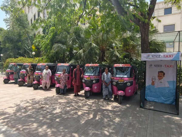Bharat Taxi opens avenues for pink rickshaw drivers