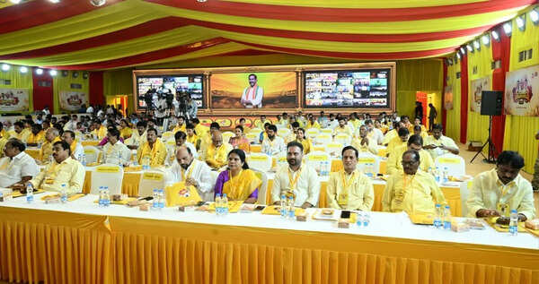 Pulihora to pongali: Lavish spread marks Mahanadu