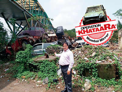 Operation Khataara: Spaces below bridges are Mumbai’s new car dumps