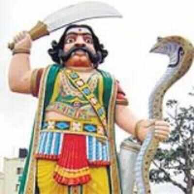 Mahishasura picked Karnataka's brand ambassador for Haryana crafts fair