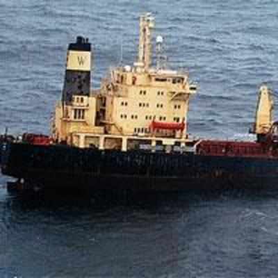 Ship sinks, officials eye policy to keep coast clear