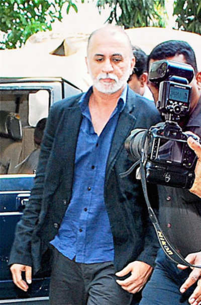 Jail authorities seize mobile phone from Tarun Tejpal