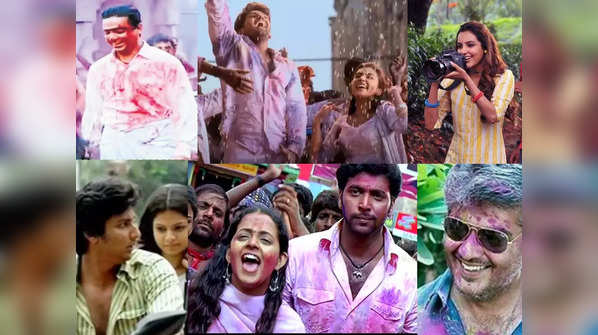 Tamil films that explored the beauty of the Holi celebrations