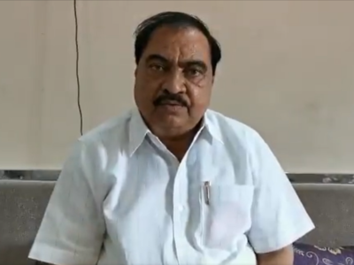 BJP leader Eknath Khadse: May consider other options if humiliation continues
