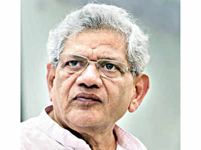 Oppn protests Yechury’s name in Delhi riots charge sheet