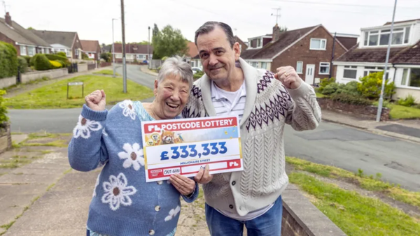 ‘She’s luckier than me’: UK woman wins £333,000 lottery prize after husband secretly put her name