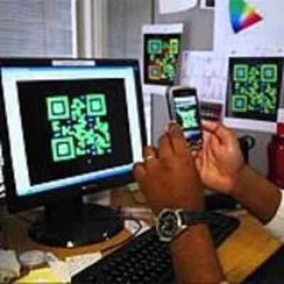 Invisible QR codes to thwart forgers