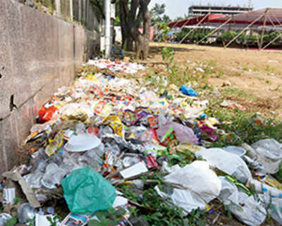 Ramlila over, trash remains