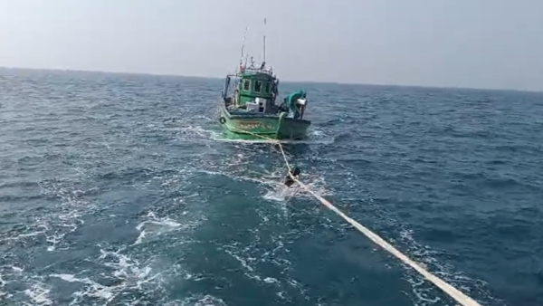 Fishing vessel from Kanyakumari damaged in collision with merchant ship off Kochi coast