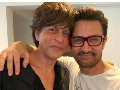 Aamir Khan directs Shah Rukh Khan's cameo in Laal Singh Chaddha