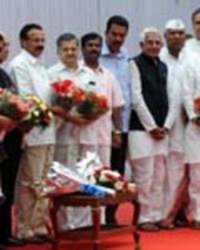 '˜Coalition' cabinet of BJP takes oath