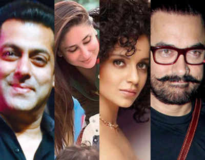 Year to year: Where Salman Khan, Aamir Khan, Kareena Kapoor and Kangana Ranaut will ring in the New Year