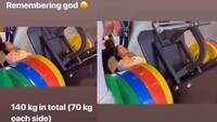 Disha Patani does leg presses with 140-kg, leaves fans stunned 
