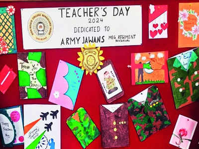 Students dedicate Teachers’ Day to heroes in uniform