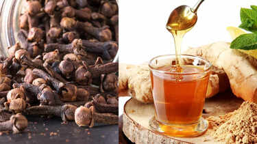 What happens when you add cloves and honey to green tea?
