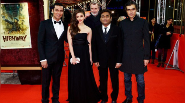 The Black Off-Shoulder Gown at Berlin Film Festival